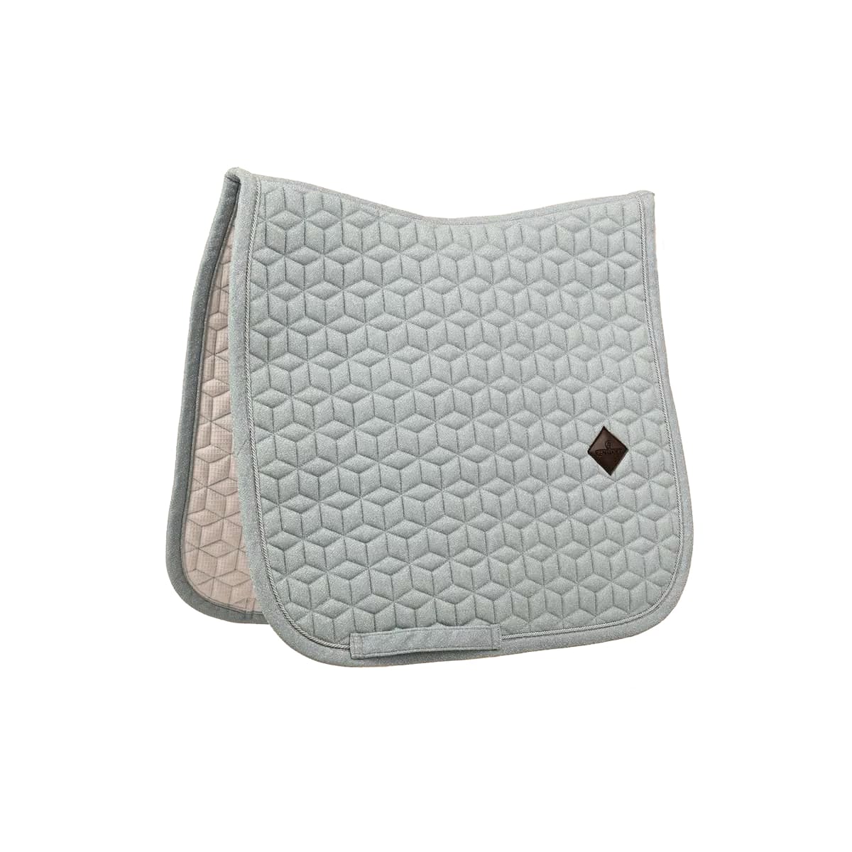 Kentucky Saddle Pad Full Sparkling Dressage - Lys Blå