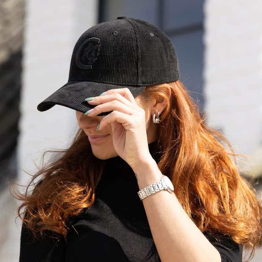 Kentucky Corduroy Cap - Sort