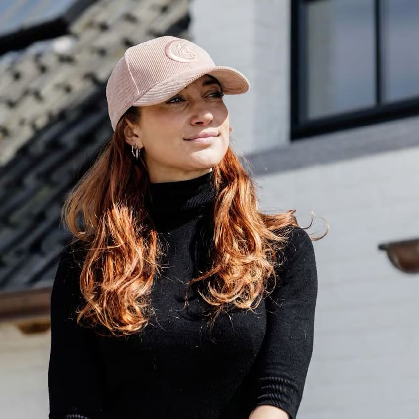 Kentucky Corduroy Cap - Old Rose