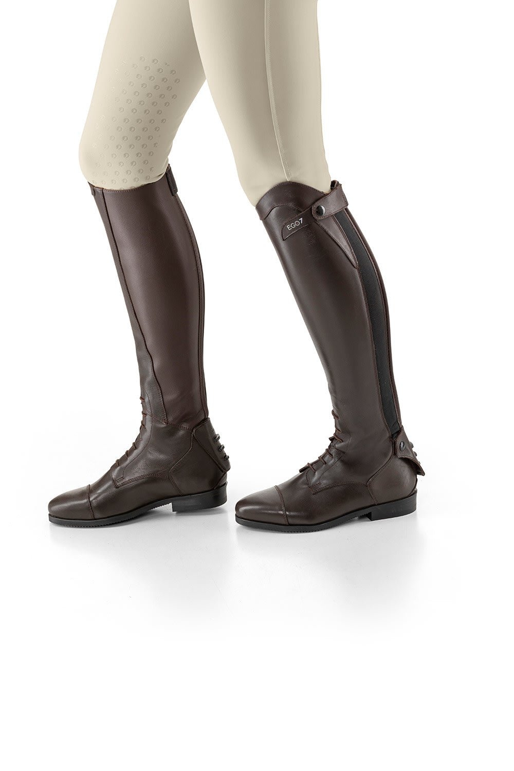 EGO7 Tall Boot Orion With Laces Brown - Løwenborg - EGO7