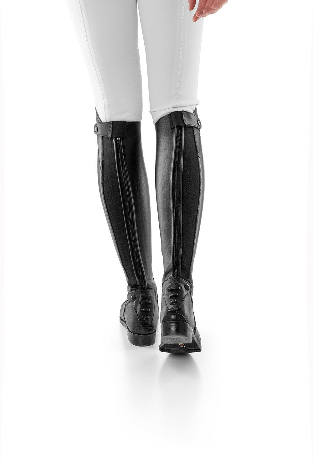 EGO7 Tall Boots Aries No Laces Black - Løwenborg - EGO7