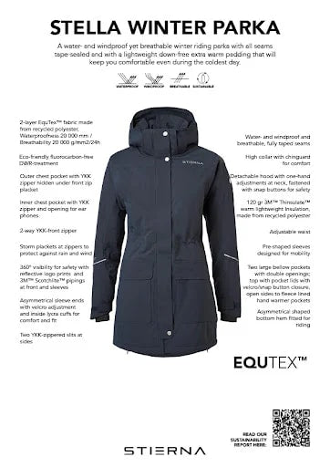Stierna Stella Winter Parka - Løwenborg - Stierna