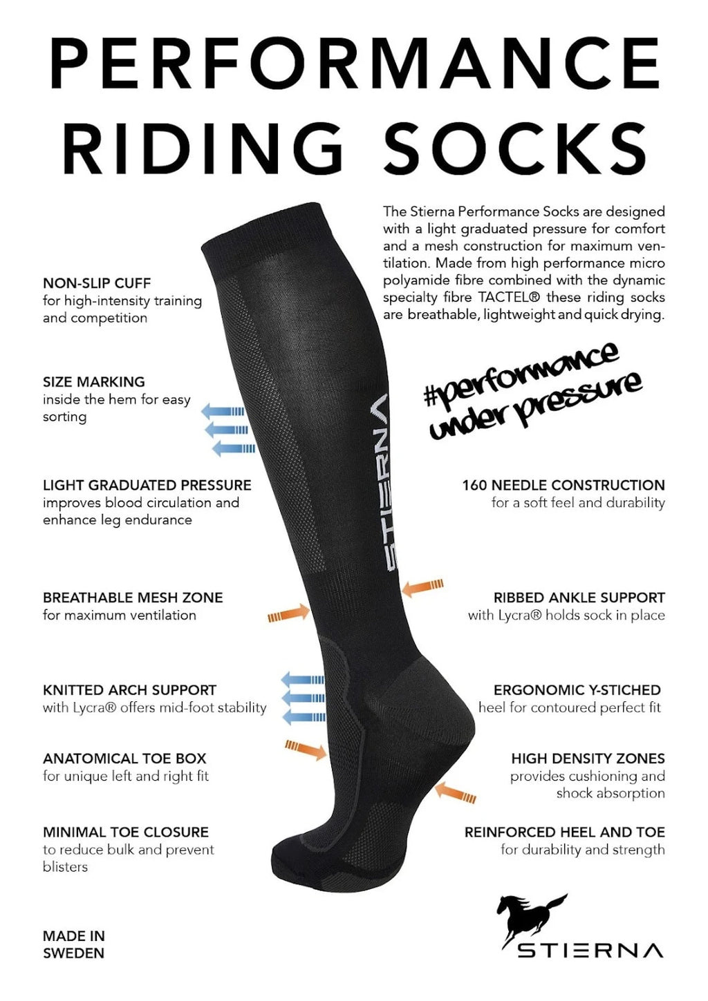 Stierna Performance Socks - Løwenborg - Stierna
