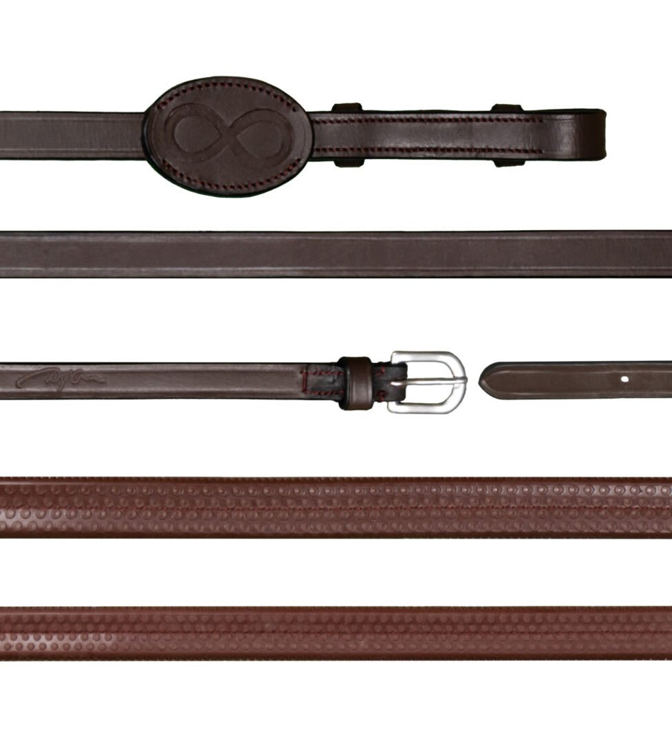 Dyon 16mm Rubber Reins La Cense - Løwenborg - Dy'on