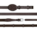 Dyon 16mm Web Reins With 9 Leather Loops La Cense - Løwenborg - Dy'on