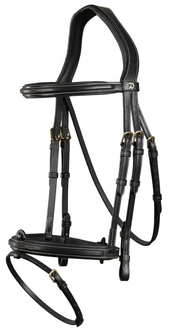 Dyon Flash Noseband Bridle D Collection - Løwenborg - Dy'on