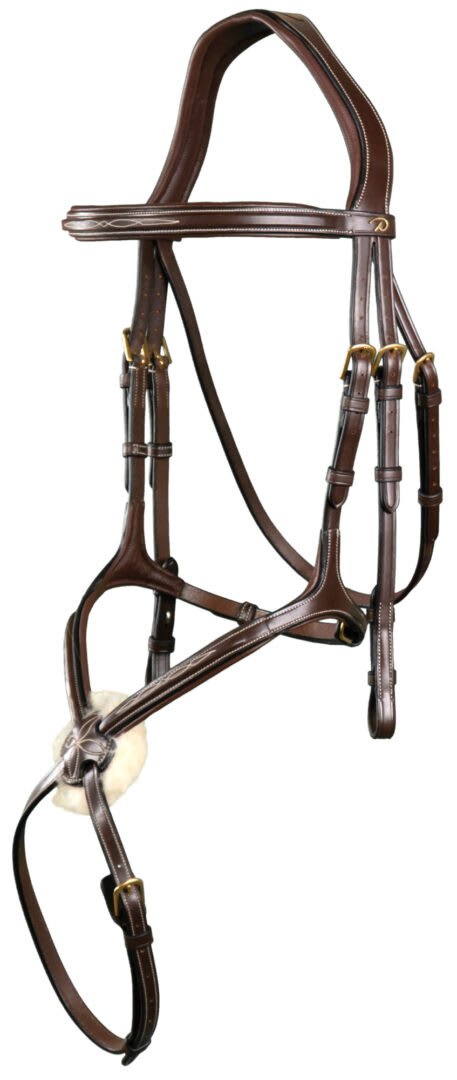 Dyon Fig 8 Noseband Bridle D Collection - Løwenborg - Dy'on