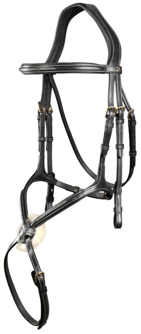 Dyon Fig 8 Noseband Bridle D Collection - Løwenborg - Dy'on