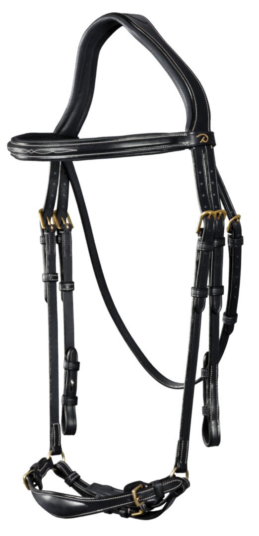 Dyon Adjustable Drop Noseband Bridle D Collection - Løwenborg - Dy'on