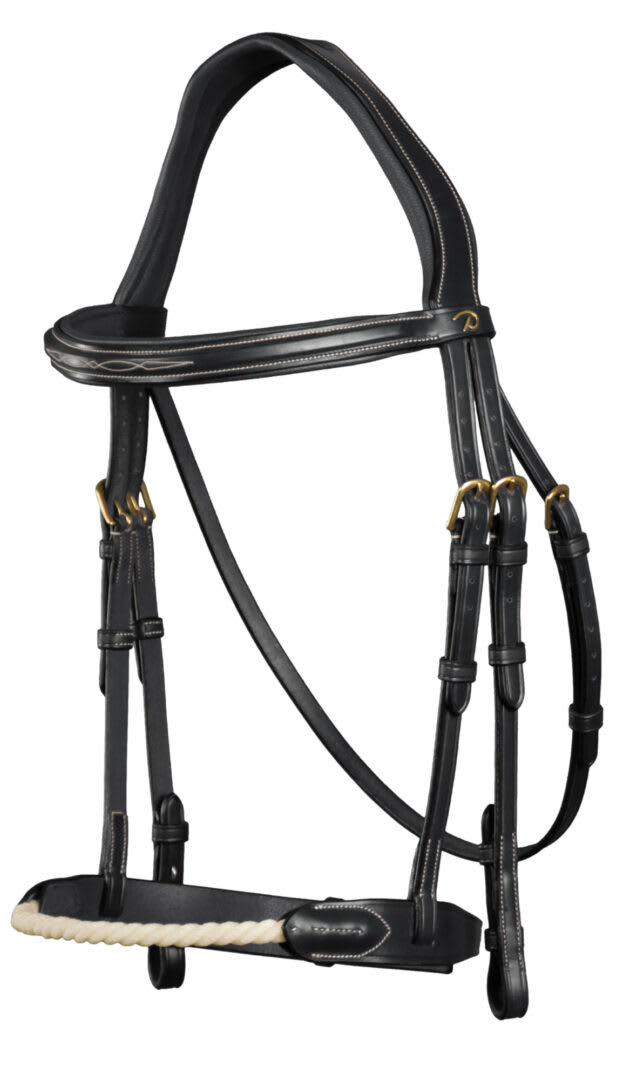 Dyon Rope Noseband Bridle D Collection - Løwenborg - Dy'on
