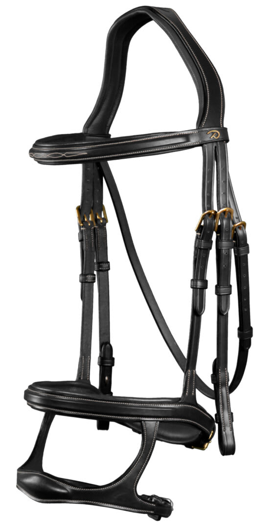 Dyon Double Noseband Bridle D Collection - Løwenborg - Dy'on