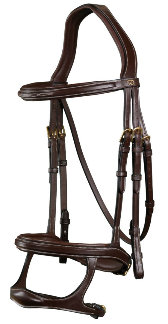 Dyon Double Noseband Bridle D Collection - Løwenborg - Dy'on