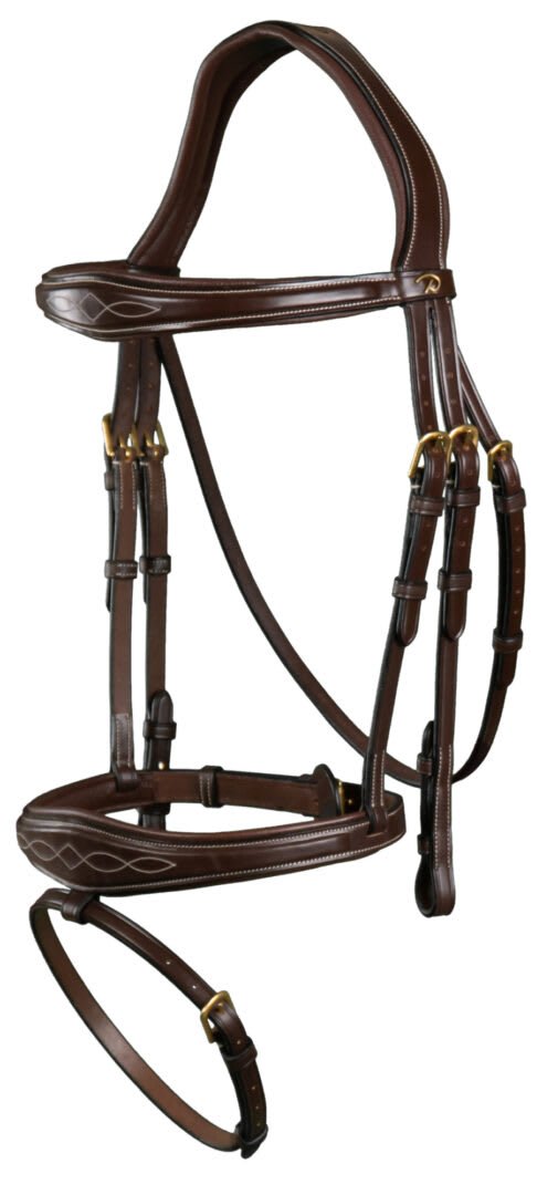 Dyon Anatomic Flash Noseband Bridle D Collection - Løwenborg - Dy'on