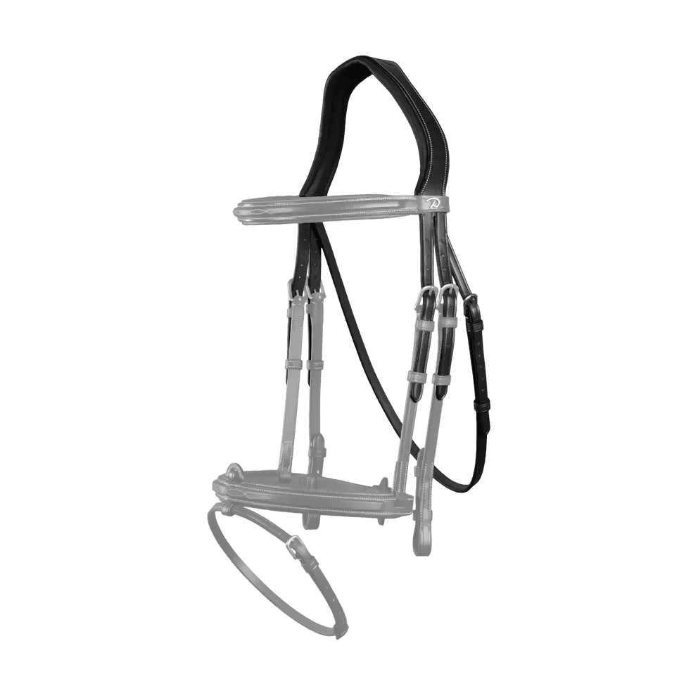 Dyon Headpiece With Throat Latch D Collection - Løwenborg - Dy'on