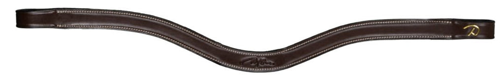 Dyon Flat Leather V - Shaped Browband D Collection - Løwenborg - Dy'on