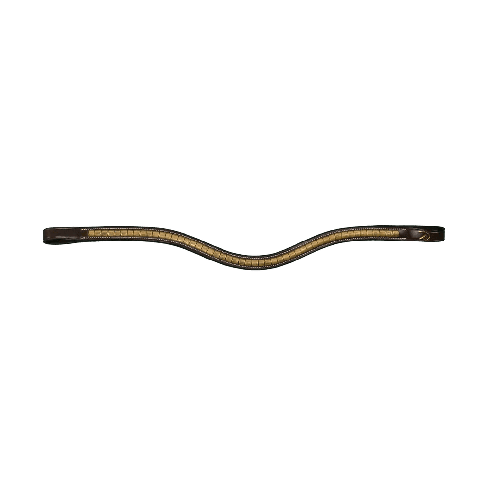 Dyon Brass Clincher V-Shaped Browband D Collection