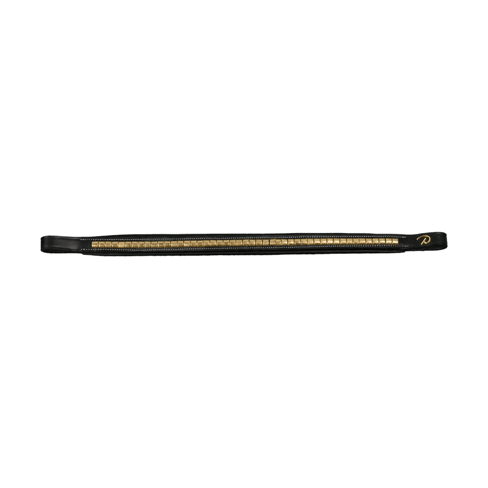 Dyon Brass Clincher Staight Browband D Collection - Løwenborg - Dy'on