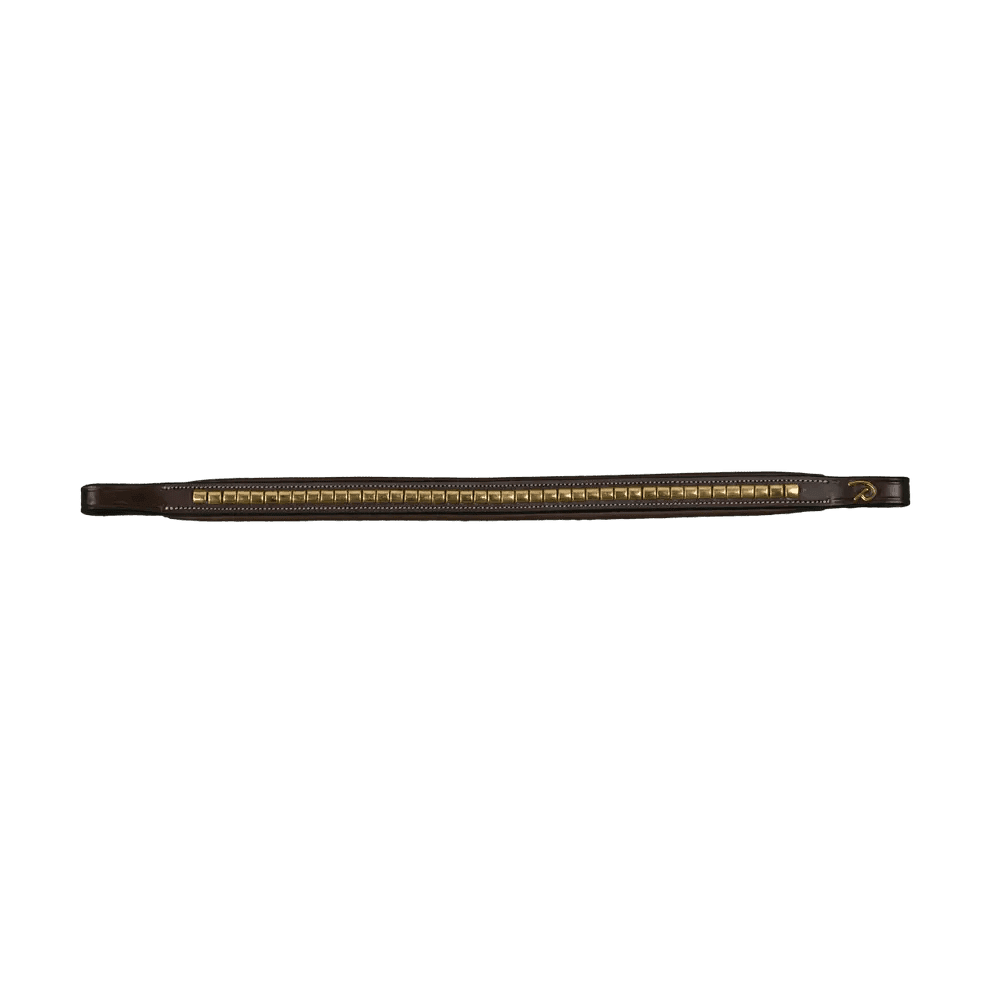 Dyon Brass Clincher Staight Browband D Collection - Løwenborg - Dy'on