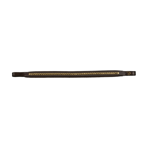 Dyon Brass Clincher Staight Browband D Collection - Løwenborg - Dy'on