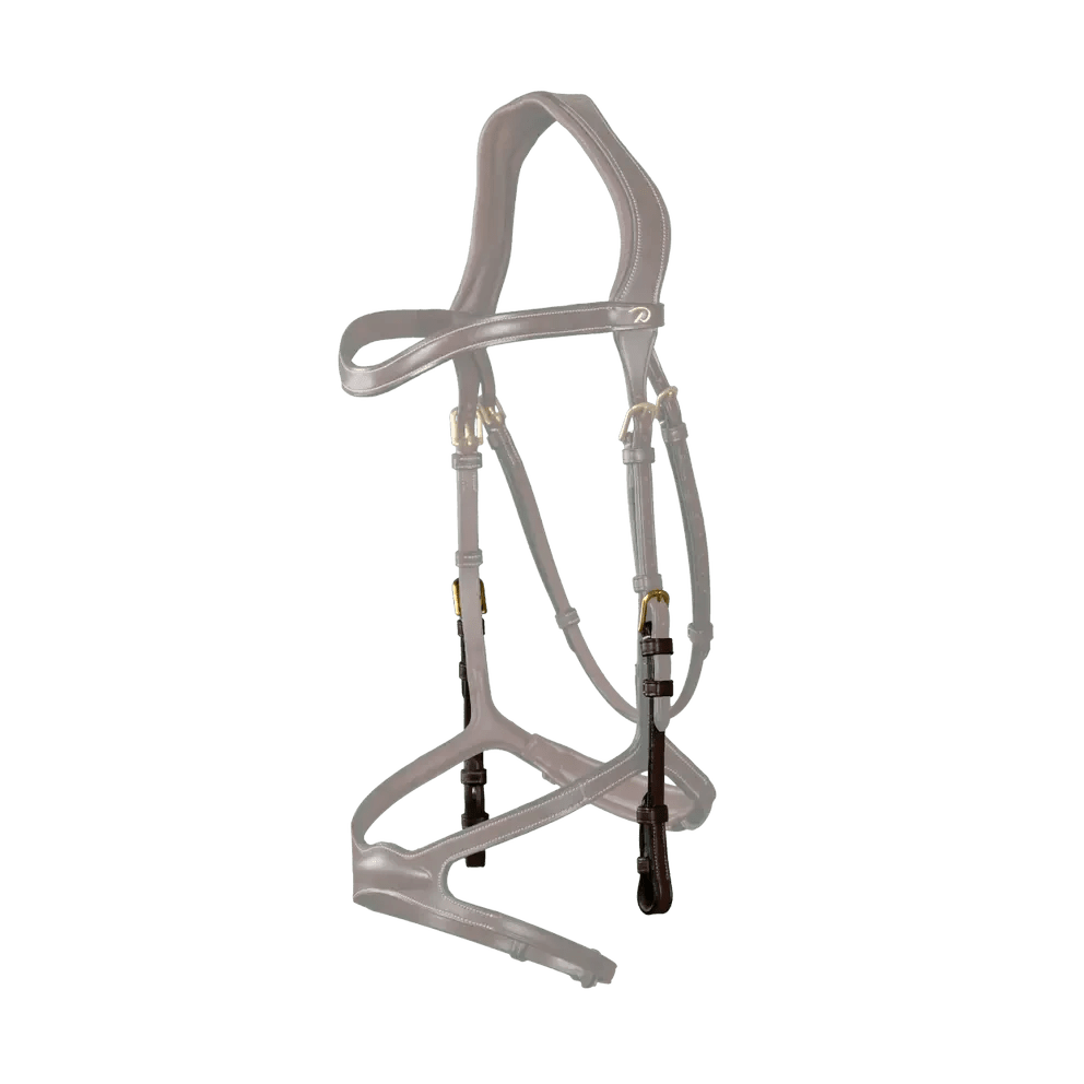 Dyon Cheekpieces for 1 - strap Headpiece D Collection - Løwenborg - Dy'on