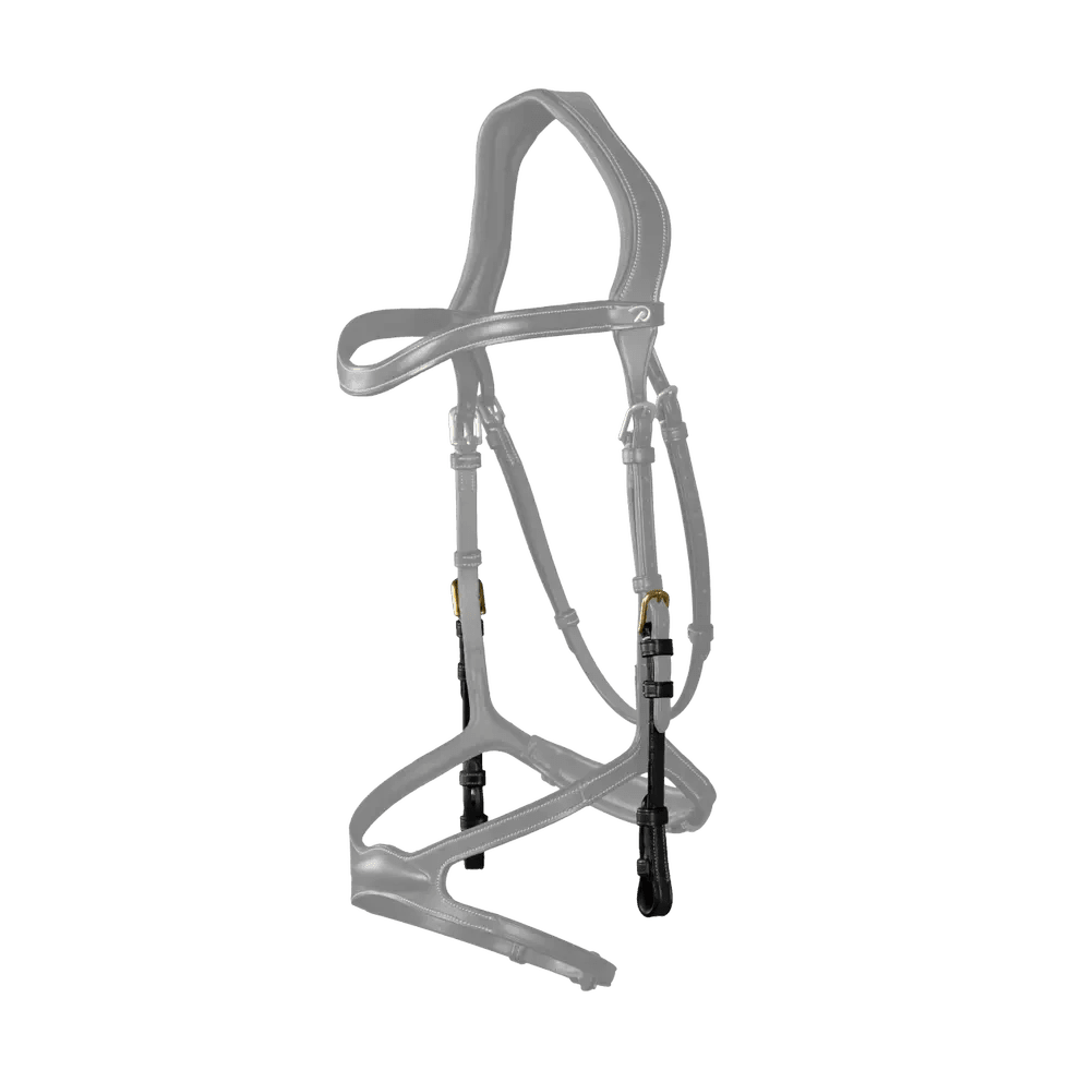 Dyon Cheekpieces for 1 - strap Headpiece D Collection - Løwenborg - Dy'on