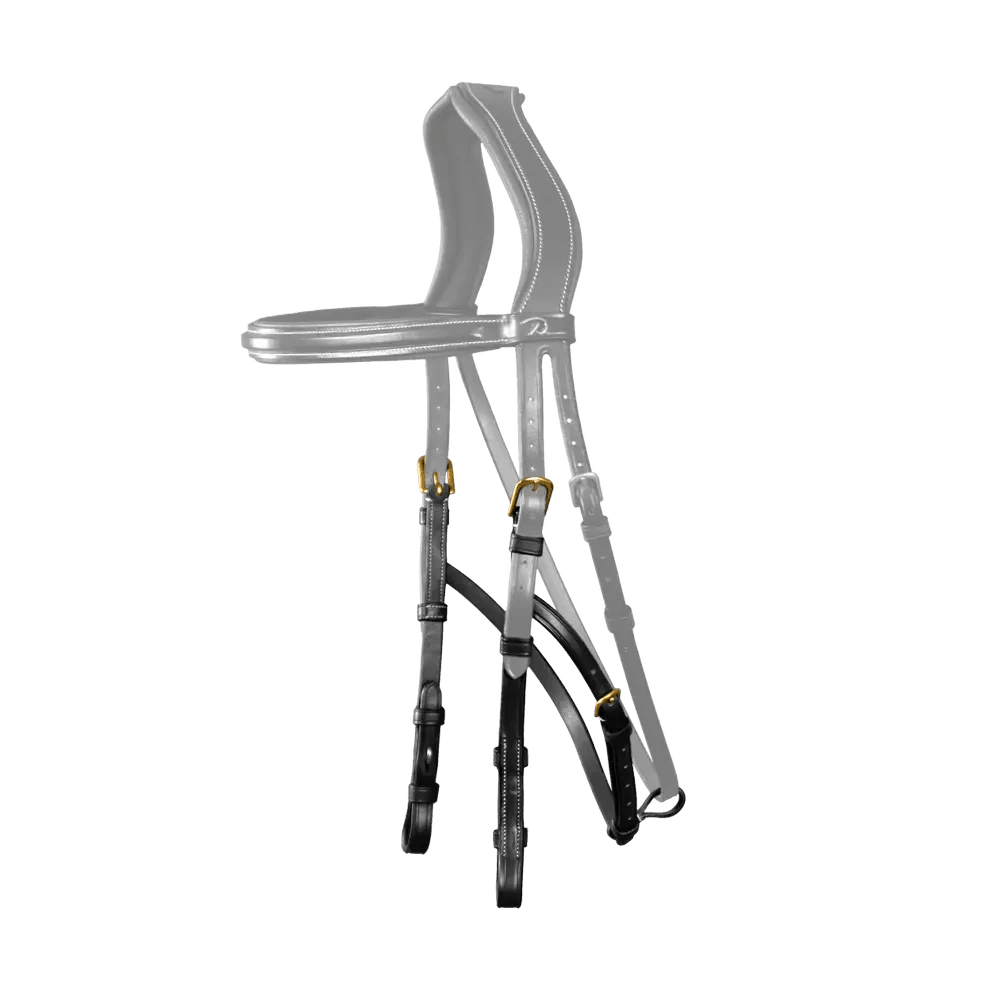 Dyon Hackamore Cheekpieces D Collection - Løwenborg - Dy'on