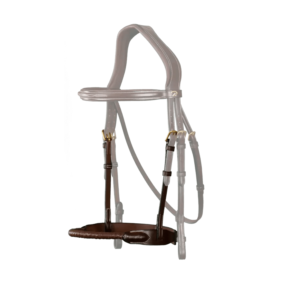 Dyon Leather Covered Rope Noseband D Collection - Løwenborg - Dy'on