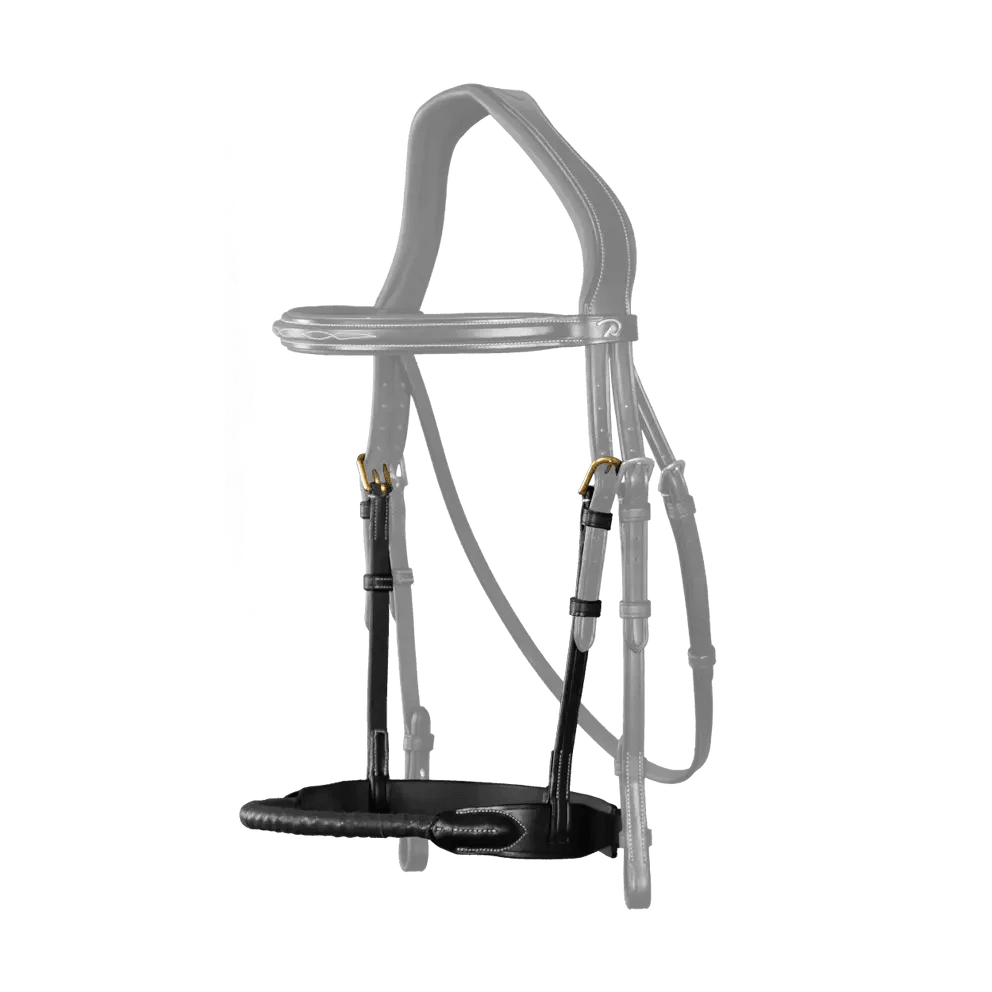 Dyon Leather Covered Rope Noseband D Collection - Løwenborg - Dy'on