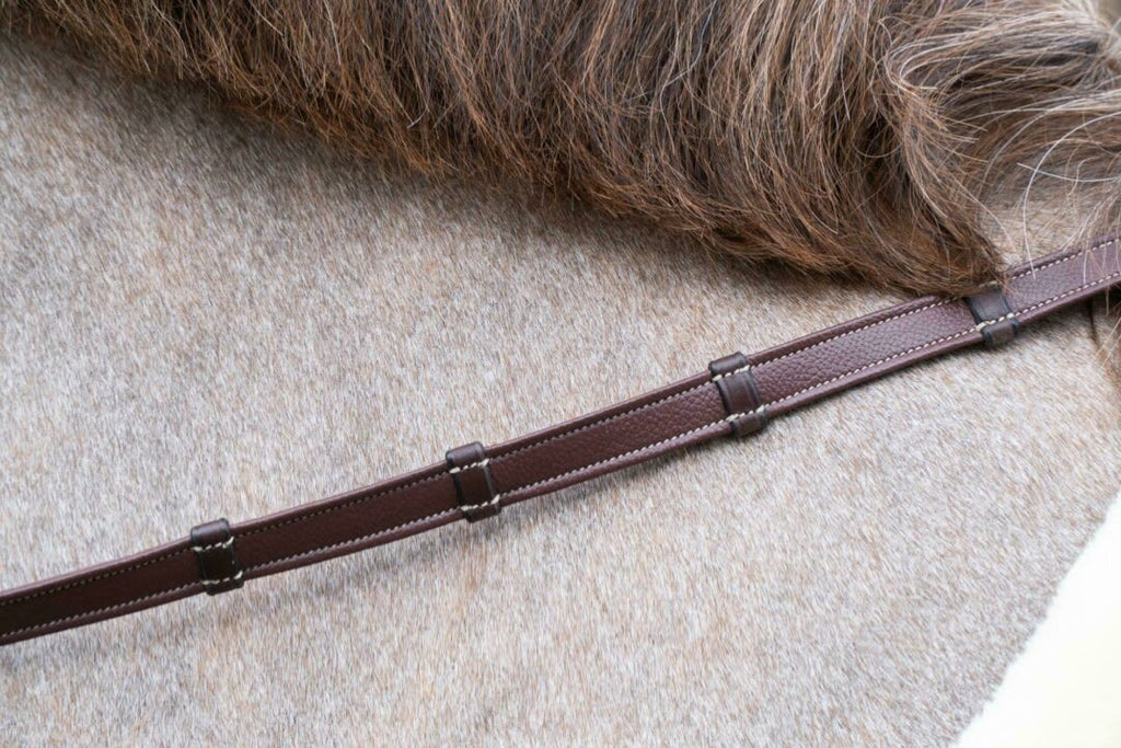 Dyon 16mm Hunter Reins With 7 Leather Loops D Collection - Løwenborg - Dy'on