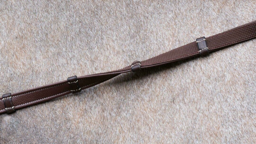 Dyon 16mm Hunter Reins With 7 Leather Loops D Collection - Løwenborg - Dy'on