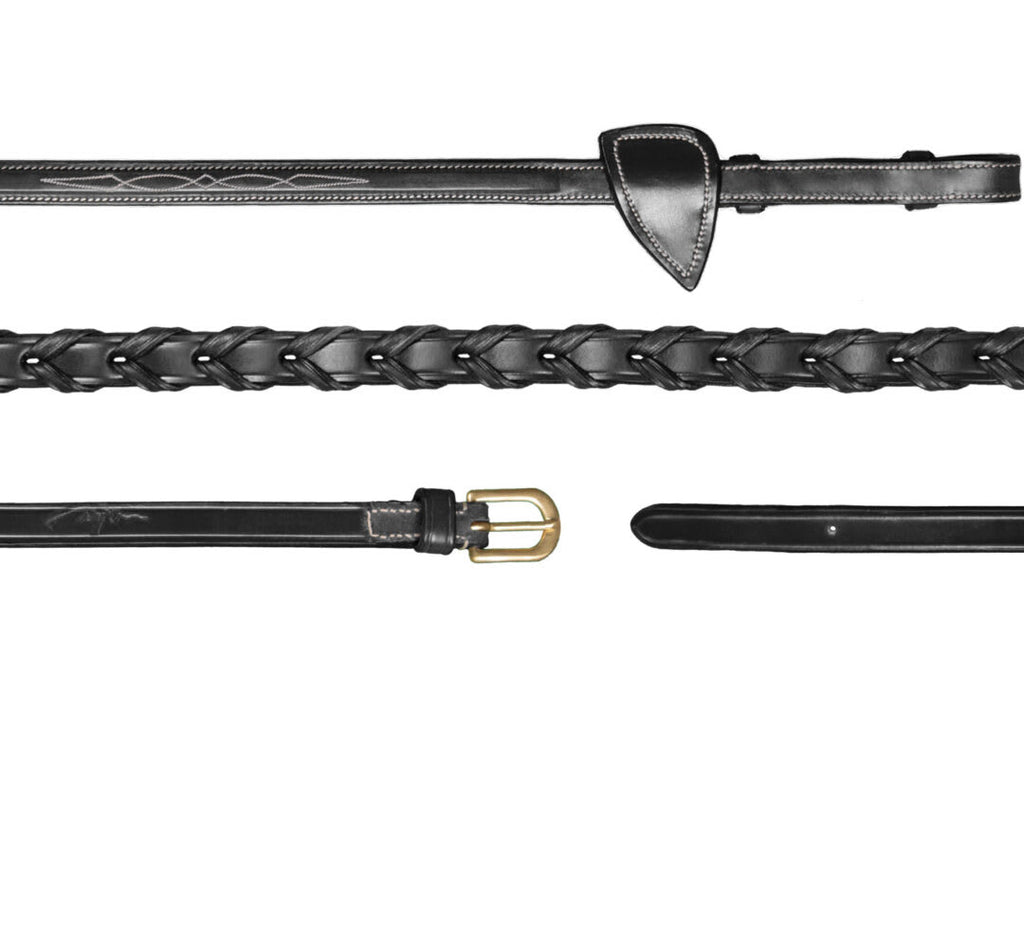Dyon 13mm Laced Reins D Collection - Løwenborg - Dy'on