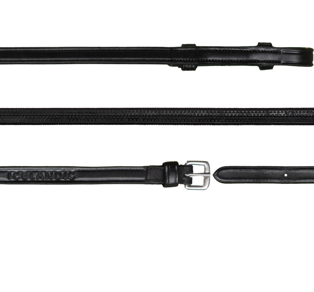 Dyon 13mm Rubber Reins Icelandic