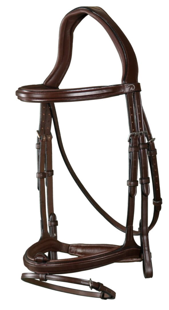 Dyon Flash Noseband Bridle New English Collection - Løwenborg - Dy'on