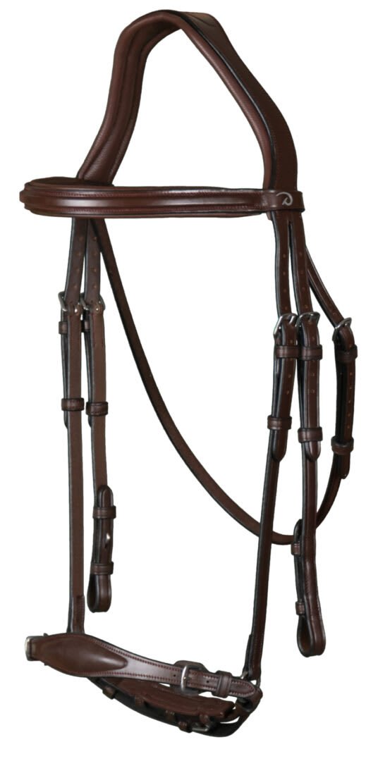 Dyon Adjustable Drop Noseband Bridle New English Collection - Løwenborg - Dy'on