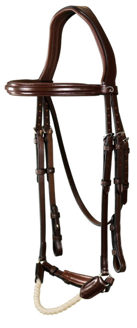 Dyon Rope Drop Noseband Bridle New English Collection - Løwenborg - Dy'on