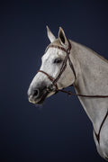 Dyon Leather Covered Rope Noseband Bridle New English Collection - Løwenborg - Dy'on