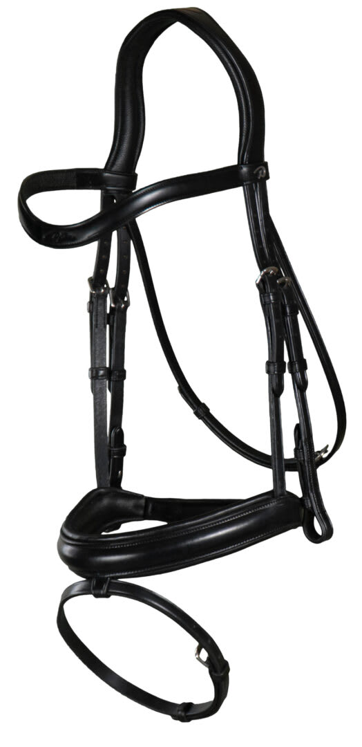 Dyon Matte Medium Noseband Bridle With Flash New English Collection - Løwenborg - Dy'on