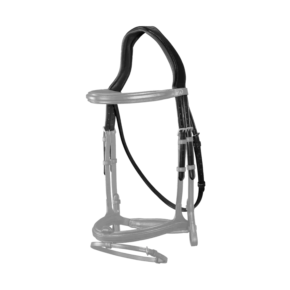 Dyon Headpiece With Throat Latch New English Collection - Løwenborg - Dy'on