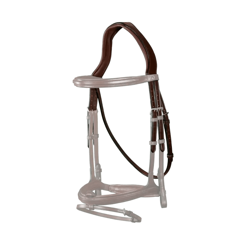 Dyon Headpiece With Throat Latch New English Collection - Løwenborg - Dy'on