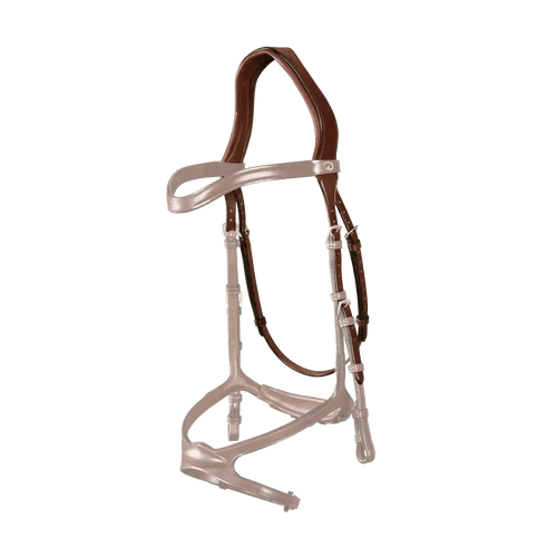 Dyon 1 - strap Headpiece with throat latch New English Collection - Løwenborg - Dy'on