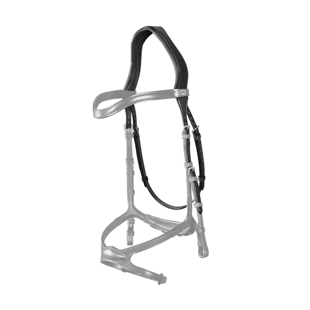 Dyon 1-strap Headpiece with throat latch New English Collection