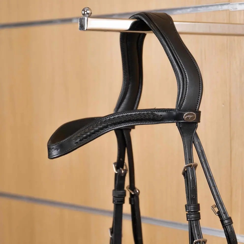 Dyon Laced V - Shaped Browband New English Collection - Løwenborg - Dy'on