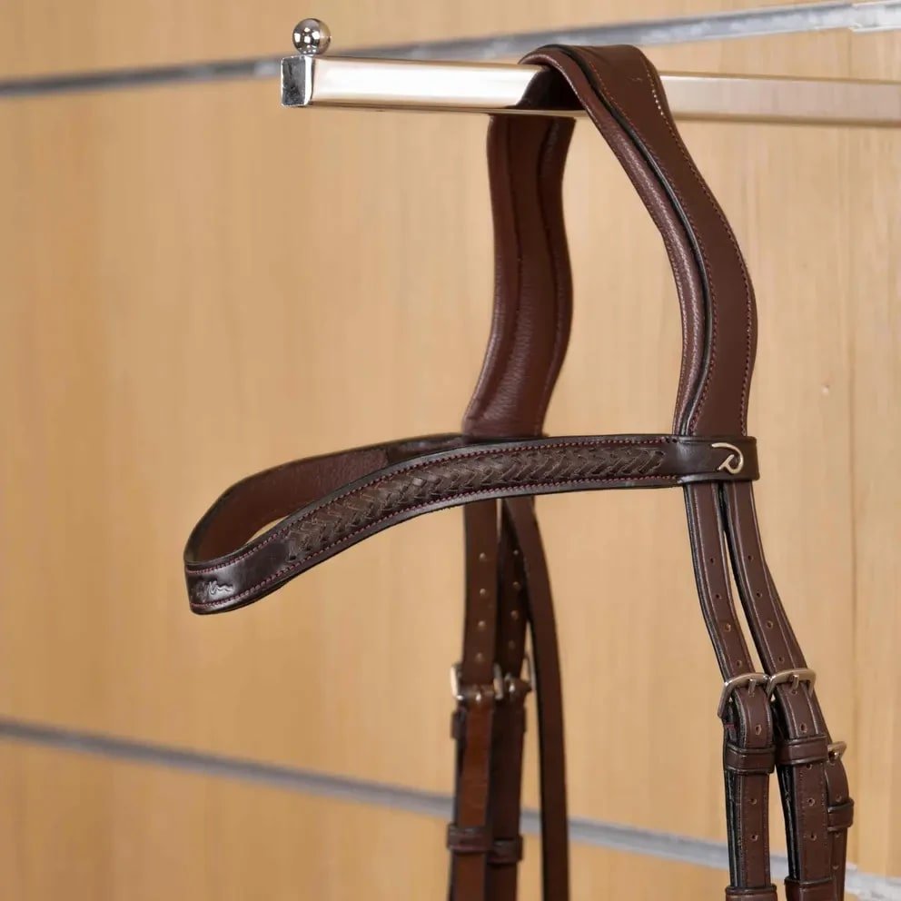 Dyon Laced V - Shaped Browband New English Collection - Løwenborg - Dy'on