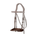 Dyon Leather Covered Rope Noseband New English Collection - Løwenborg - Dy'on