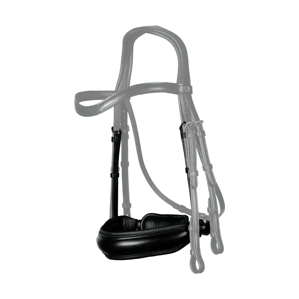 Dyon Matte Large Crank Noseband New English Collection - Løwenborg - Dy'on