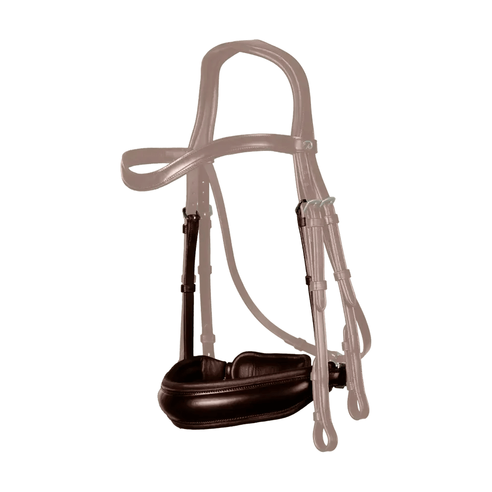 Dyon Matte Large Crank Noseband New English Collection - Løwenborg - Dy'on