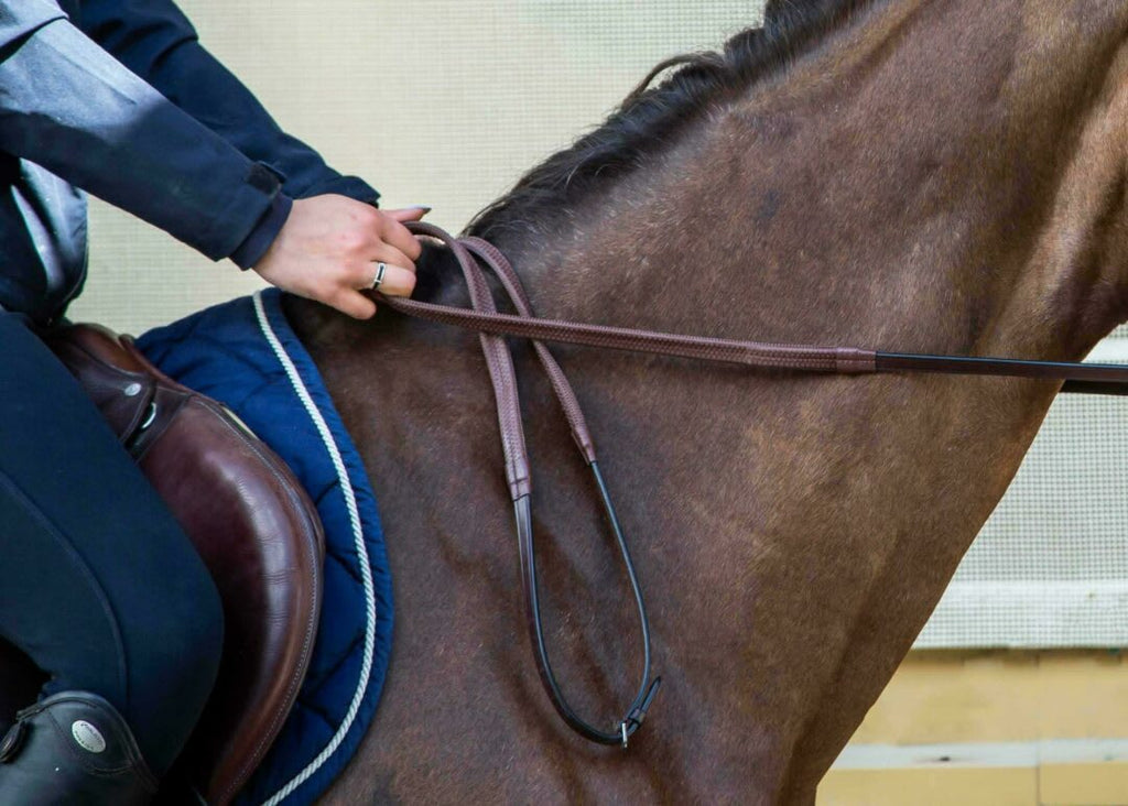 Dyon 13mm Rubber Reins New English Collection - Løwenborg - Dy'on