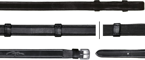 Dyon 16mm Hunter Reins With 7 Leather Loops (Without Stopper) New English Collection - Løwenborg - Dy'on