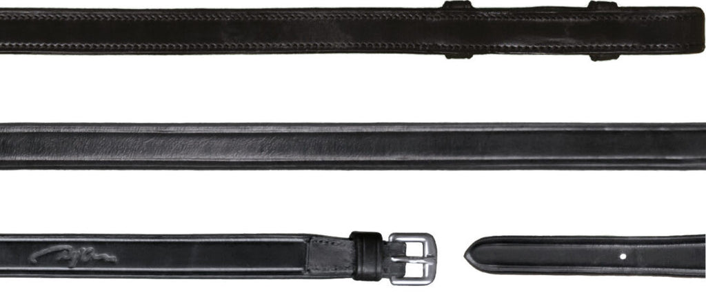 Dyon 13mm Full Leather Double Bridle Reins New English Collection - Løwenborg - Dy'on