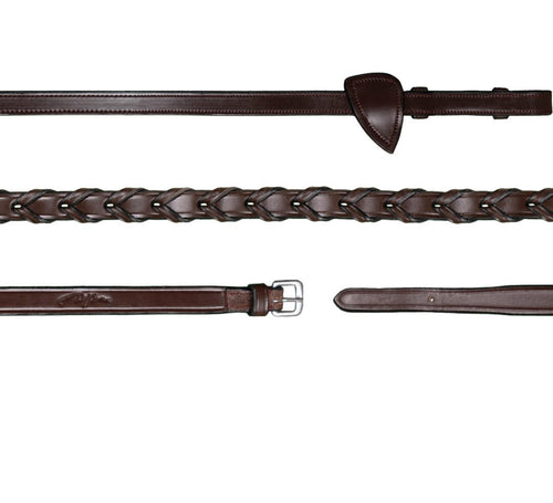 Dyon 13mm Laced Reins New English Collection - Løwenborg - Dy'on